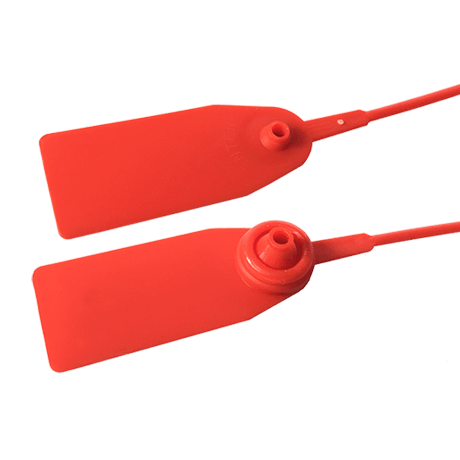 red pull tight plastic seal